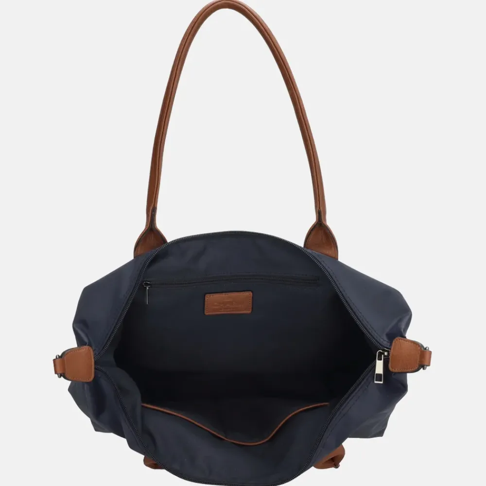 Shoppers^Charm London Buckingham shopper L blauw