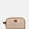 Toilettassen^Charm London Buckingham toilettas zand