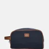 Toilettassen^Charm London Buckingham toilettas blauw