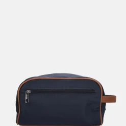 Toilettassen^Charm London Buckingham toilettas blauw