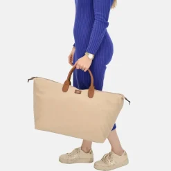 Handbagage Tassen | Weekendtassen^Charm London Buckingham weekendtas zand