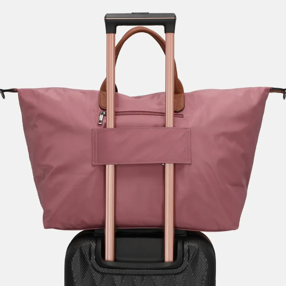 Handbagage Tassen | Weekendtassen^Charm London Buckingham weekendtas lichtpaars