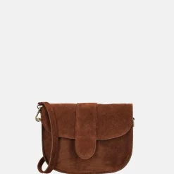 Crossbody Tassen^Charm London crossbody tas cognac