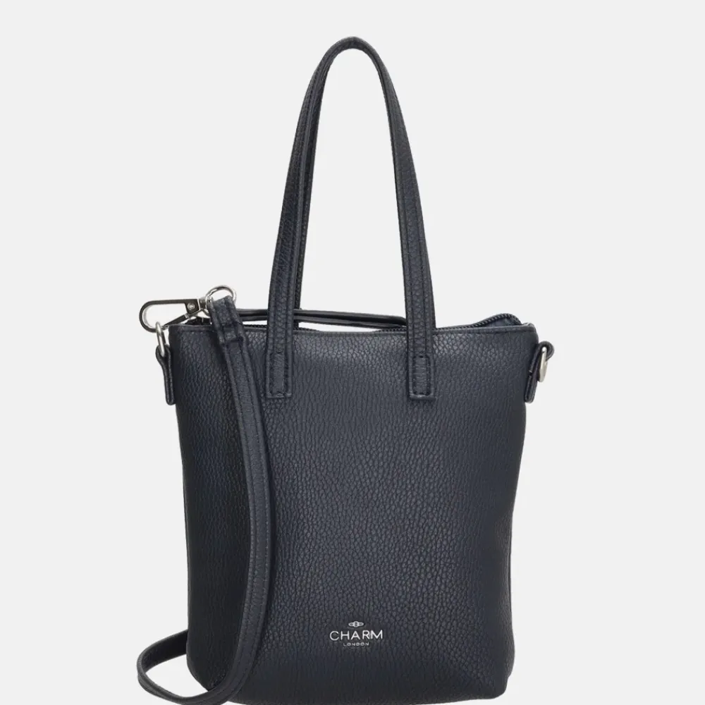 Crossbody Tassen^Charm London crossbody tas blauw