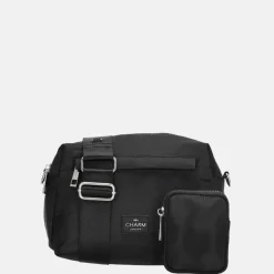 Crossbody Tassen^Charm London crossbody tas zwart