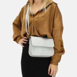Crossbody Tassen^Charm London crossbody tas silver