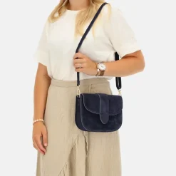 Crossbody Tassen^Charm London crossbody tas navy