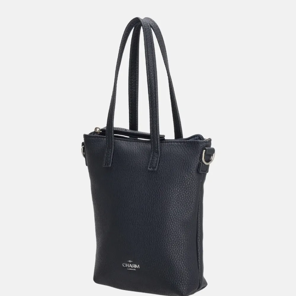 Crossbody Tassen^Charm London crossbody tas blauw