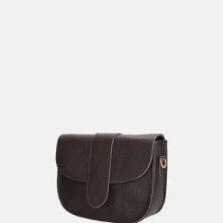 Crossbody Tassen^Charm London crossbody tas donkerbruin