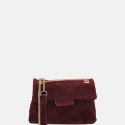 Crossbody Tassen^Charm London Elisa crossbody tas bordeaux rood