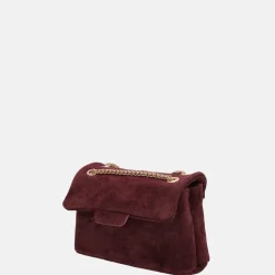 Crossbody Tassen^Charm London Elisa crossbody tas bordeaux rood