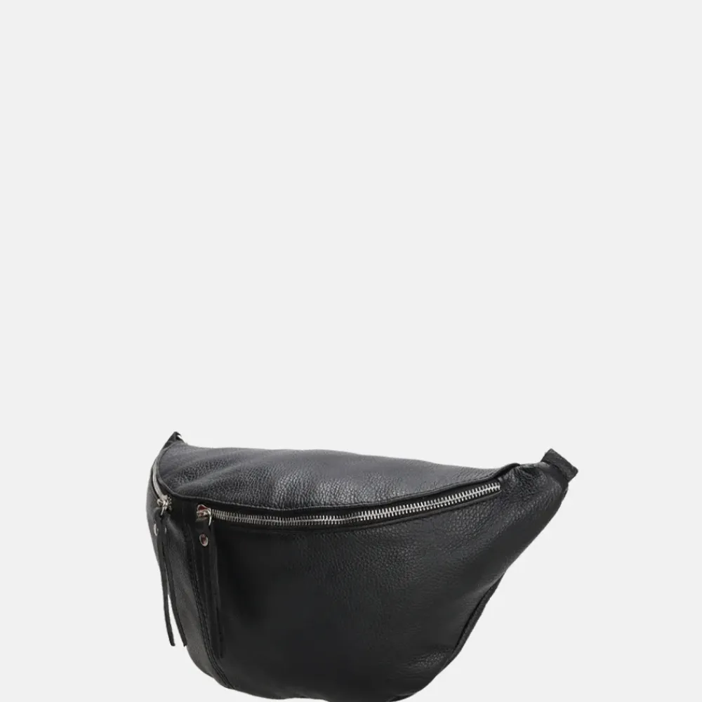 Schoudertassen^Charm London Elisa schoudertas zwart