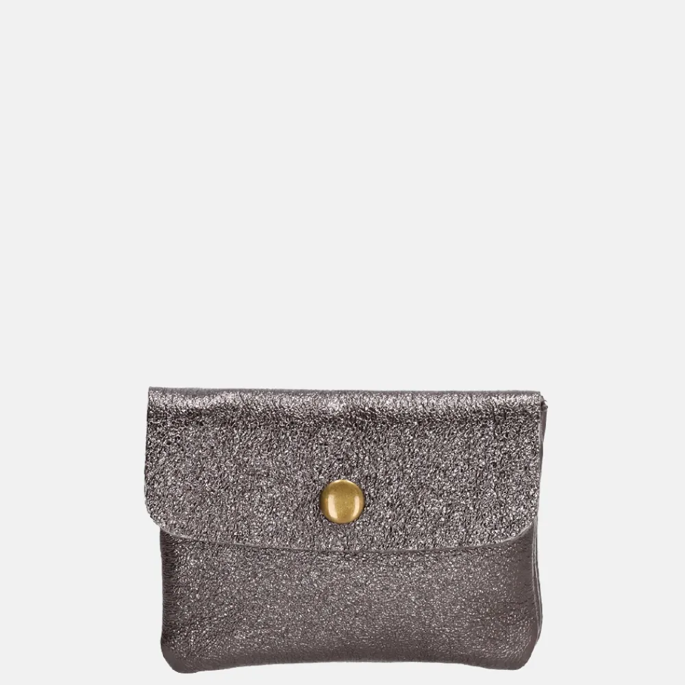 Dames Portemonnees^Charm London Glitter portemonnee donkerzilver