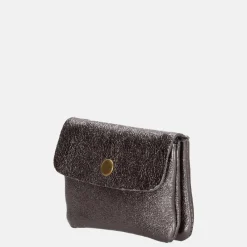 Dames Portemonnees^Charm London Glitter portemonnee donkerzilver