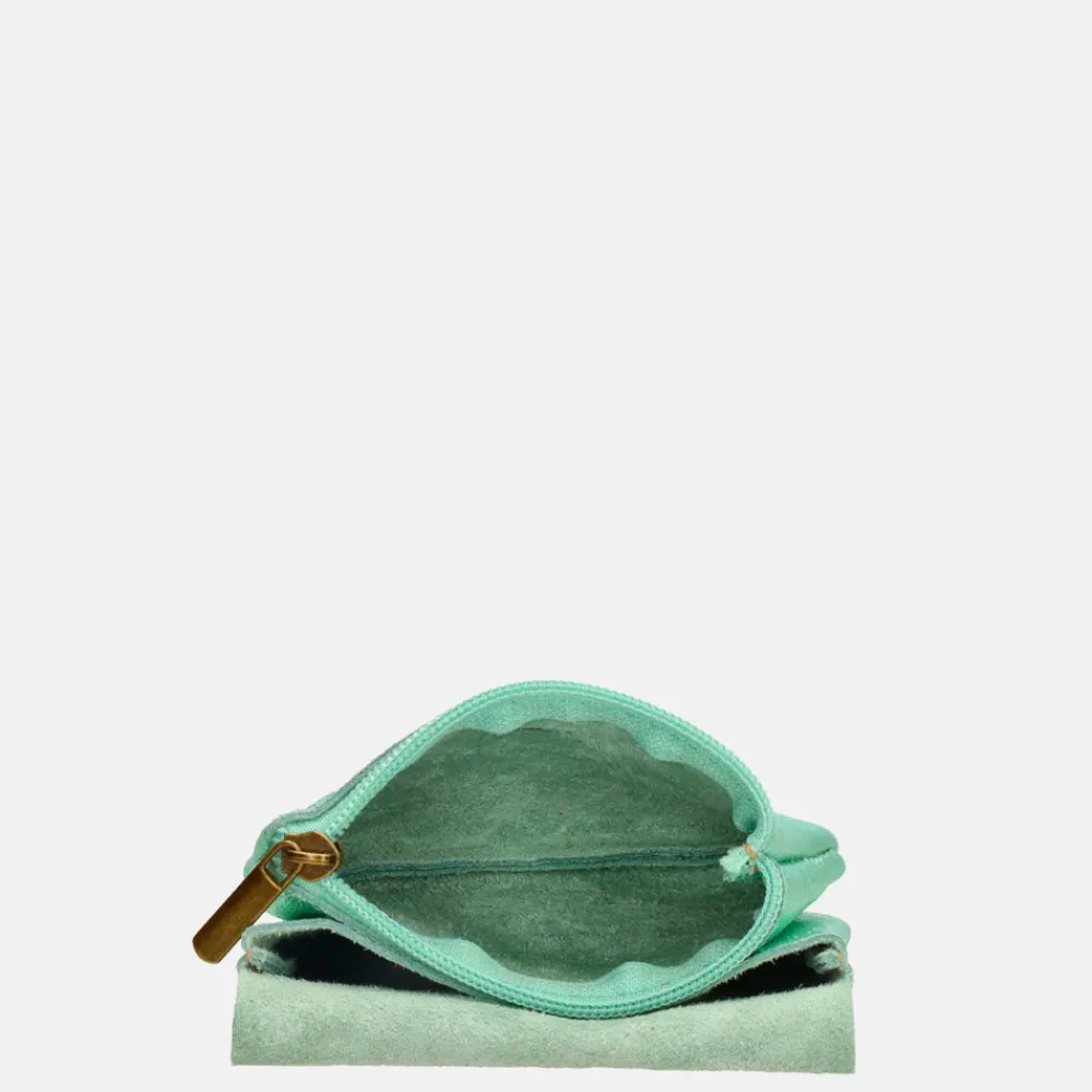 Dames Portemonnees^Charm London Glitter portemonnee mint