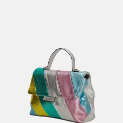 Handtassen^Charm London handtas zilver