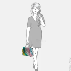 Handtassen^Charm London handtas zilver