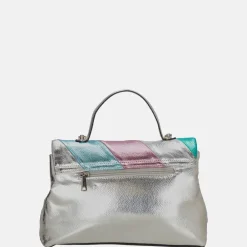 Handtassen^Charm London handtas zilver