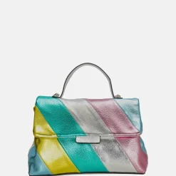 Handtassen^Charm London handtas zilver
