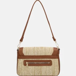 Crossbody Tassen^Charm London Hillingdon crossbody tas beige/cognac