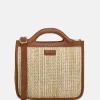 Handtassen^Charm London Hillingdon handtas beige/cognac