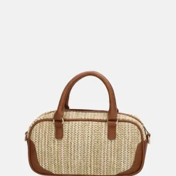 Handtassen^Charm London Hillingdon handtas beige/cognac