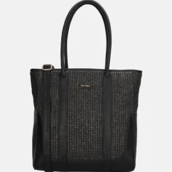 Shoppers^Charm London Hillingdon shopper zwart