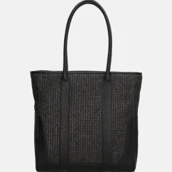 Shoppers^Charm London Hillingdon shopper zwart