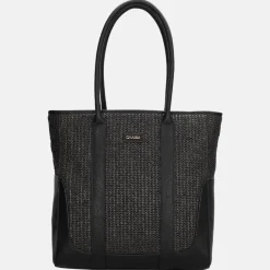 Shoppers^Charm London Hillingdon shopper zwart