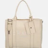 Dames Laptoptassen^Charm London laptoptas 15 inch zand