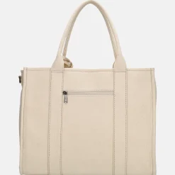 Dames Laptoptassen^Charm London laptoptas 15 inch zand