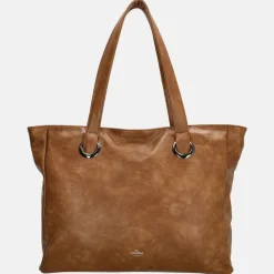 Schoolhandtassen | Dames Laptoptassen^Charm London Liberty shopper 15 inch bruin