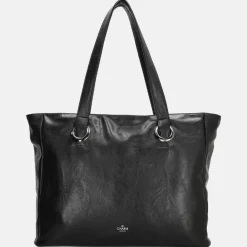 Schoolhandtassen | Dames Laptoptassen^Charm London Liberty shopper 15 inch zwart
