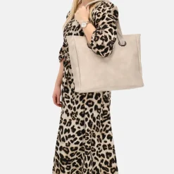 Dames Laptoptassen | Schoolhandtassen^Charm London Liberty shopper 15 inch lichttaupe