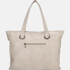 Dames Laptoptassen | Schoolhandtassen^Charm London Liberty shopper 15 inch lichttaupe