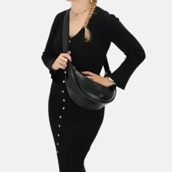 Crossbody Tassen^Charm London Lupin crossbody tas zwart