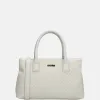 Handtassen^Charm London Maribello handtas S lichtgrijs