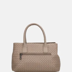 Handtassen^Charm London Maribello handtas S taupe