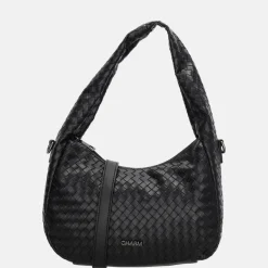 Schoudertassen^Charm London Maribello schoudertas zwart