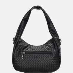 Schoudertassen^Charm London Maribello schoudertas zwart