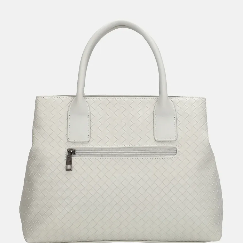 Handtassen^Charm London Mirabello handtas M lichtgrijs