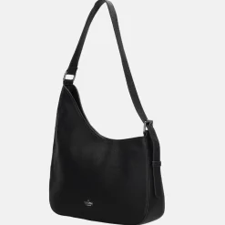 Schoudertassen^Charm London Mondmarte schoudertas zwart