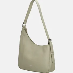 Schoudertassen^Charm London Mondmarte schoudertas lichtgroen