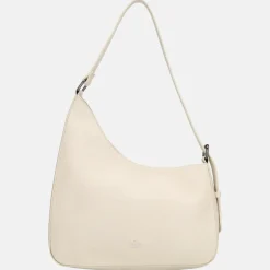 Schoudertassen^Charm London Mondmarte schoudertas creme