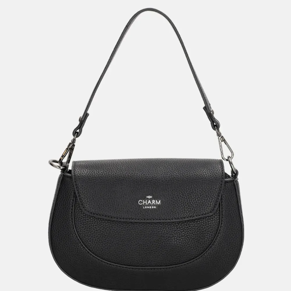 Crossbody Tassen^Charm London Montmartre crossbody tas zwart