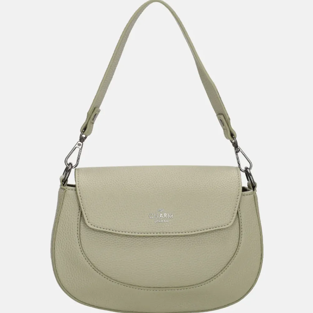 Crossbody Tassen^Charm London Montmartre crossbody tas lichtgroen