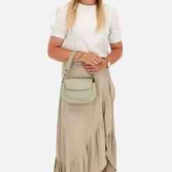 Crossbody Tassen^Charm London Montmartre crossbody tas lichtgroen
