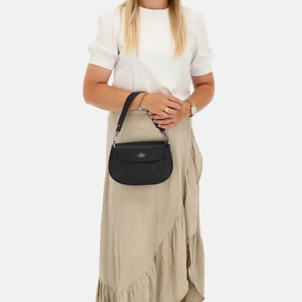 Crossbody Tassen^Charm London Montmartre crossbody tas zwart