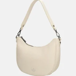 Schoudertassen^Charm London Montmartre schoudertas creme