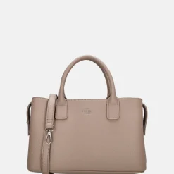 Handtassen^Charm London Muggiano handtas M lichttaupe